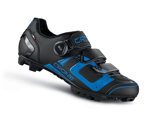 CRONO CX3 MTB Cycling Shoes - Black/Blue