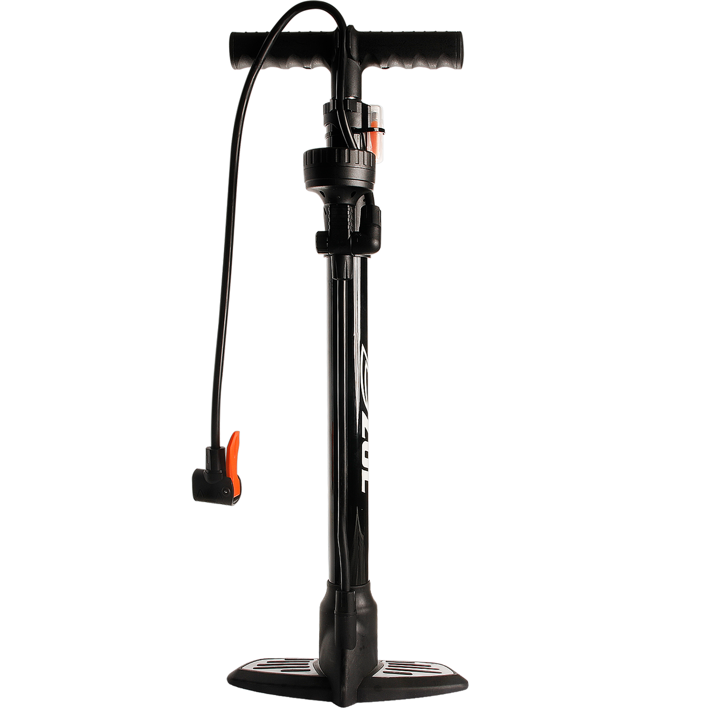 Zol Bike Pump High Pressure Bicycle Floor Pump Up to 160PSI/11BAR with Gauge and Smart Head