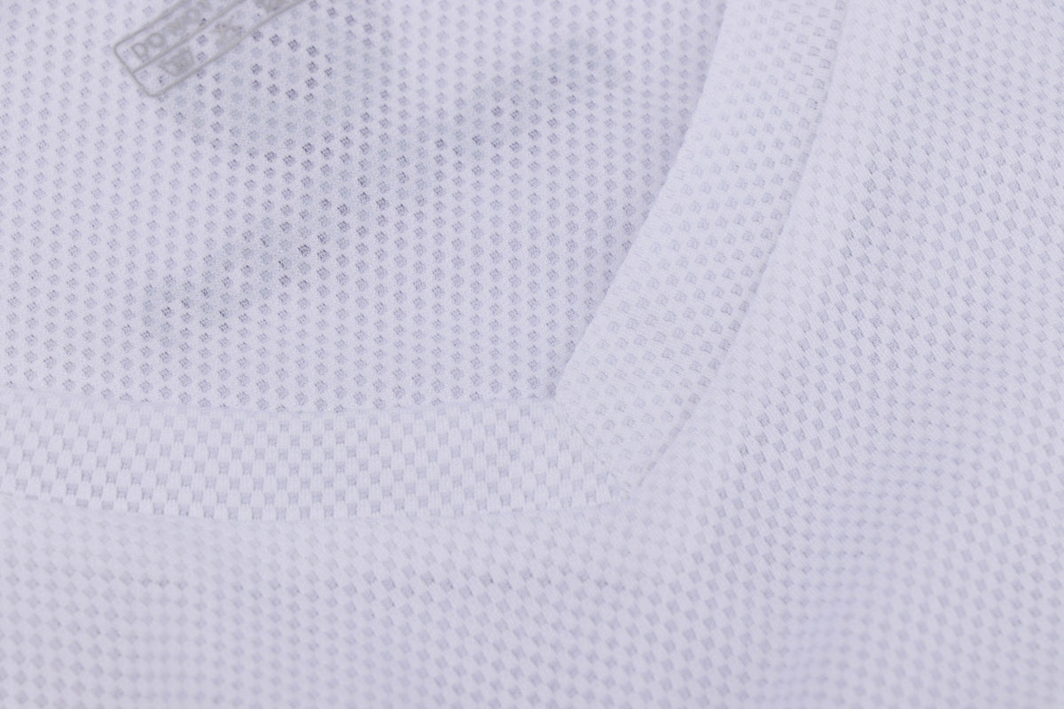 Men's Mesh Base Layer - White Sleeveless Cycling Undershirt