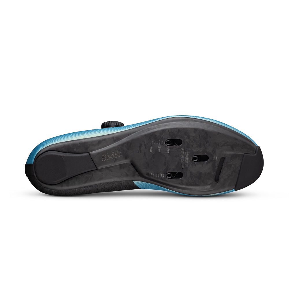 Fi'zi:k Tempo Decos Carbon Road Bike Shoe Men's Iridescent Black Blue Fizik