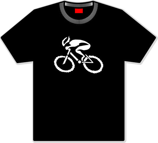 G-Man Apparel Bicycle T-Shirt - Black