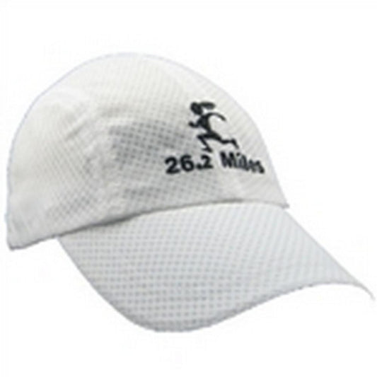 Gizmo Girl w/26.2 Running Hat - White