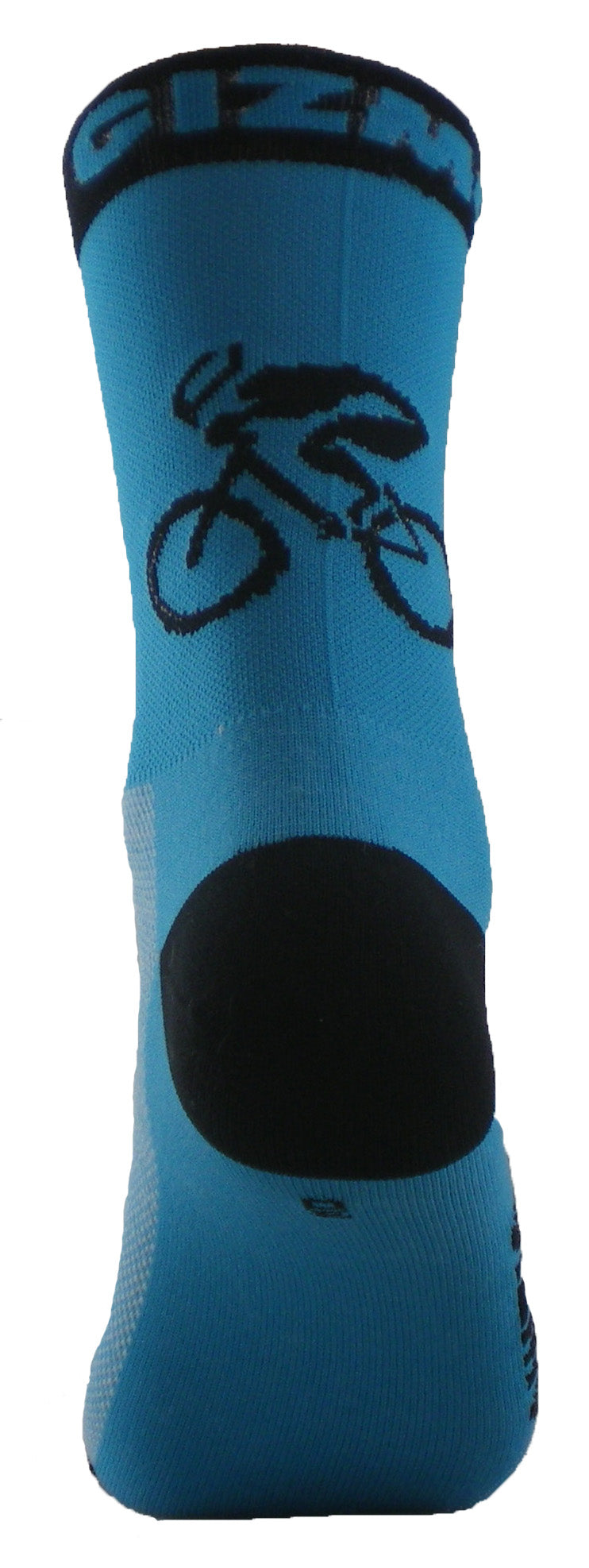 GIZMO Socks - G-Man Bicycle 6" - Turquoise - Medium only