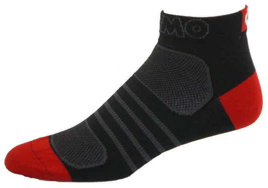 GIZMO Socks - G-Tech 1.0 - Black/Red - Small Only