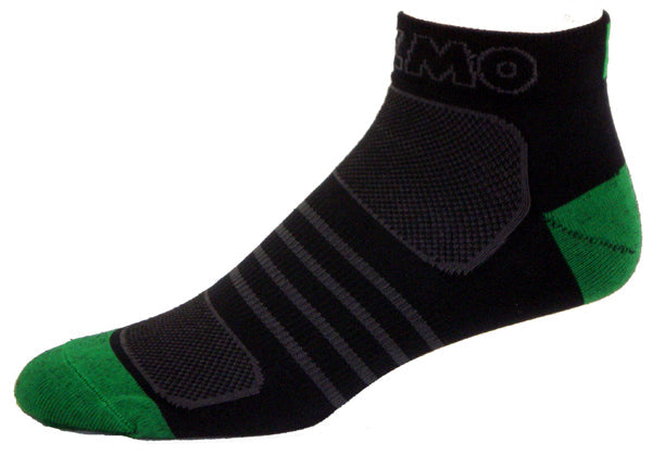 GIZMO Socks - G-Tech 1.0 - Black/Green - Small Only