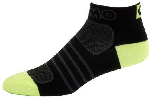 GIZMO Socks - G-Tech 1.0 - Black/Neon Yellow - Small Only