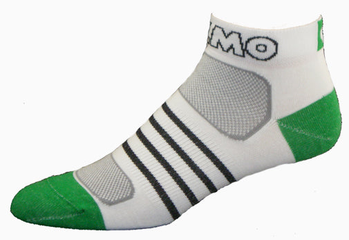 GIZMO Socks - G-Tech 1.0 - White/Green - Small & Large