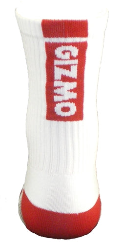 GIZMO Socks - G-Tech 5.0 - White/Red - Small & Medium