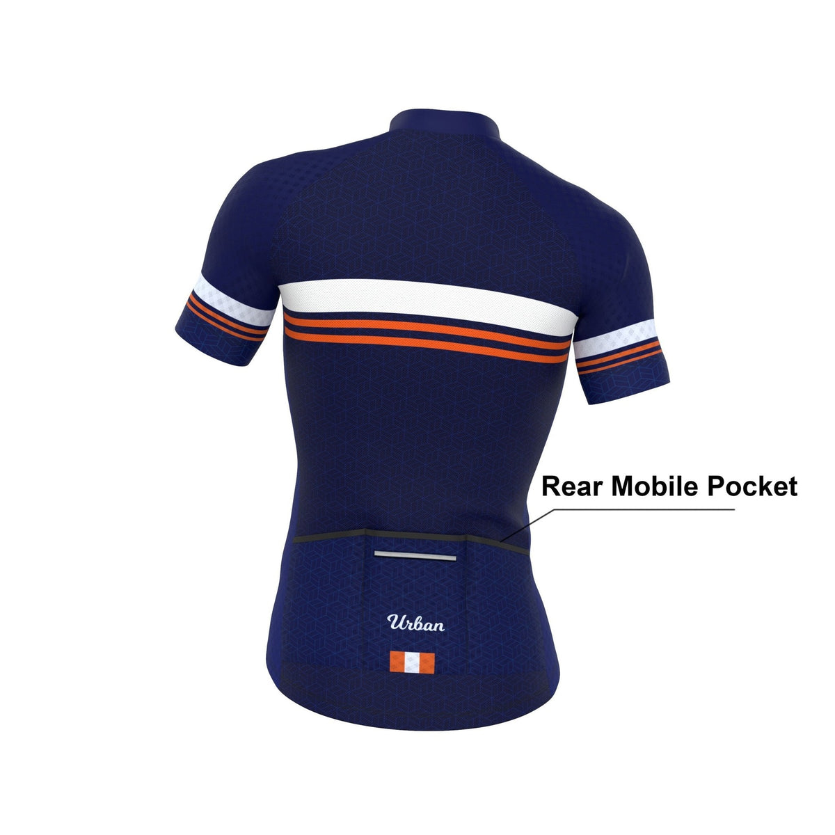 Men’s Classic Blue Cycling Kit — Performance Jersey & Bib Shorts