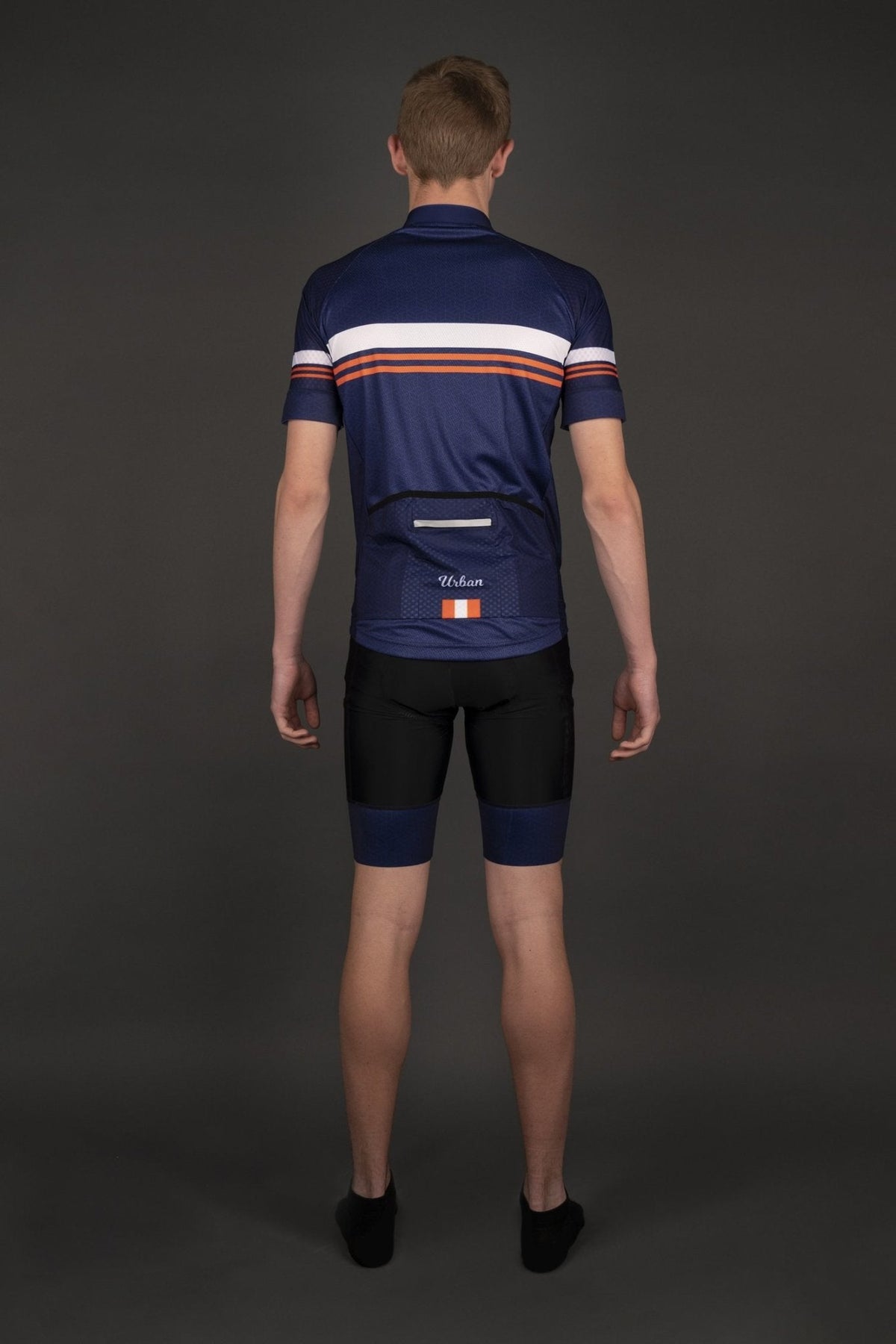 Men’s Classic Blue Cycling Kit — Performance Jersey & Bib Shorts