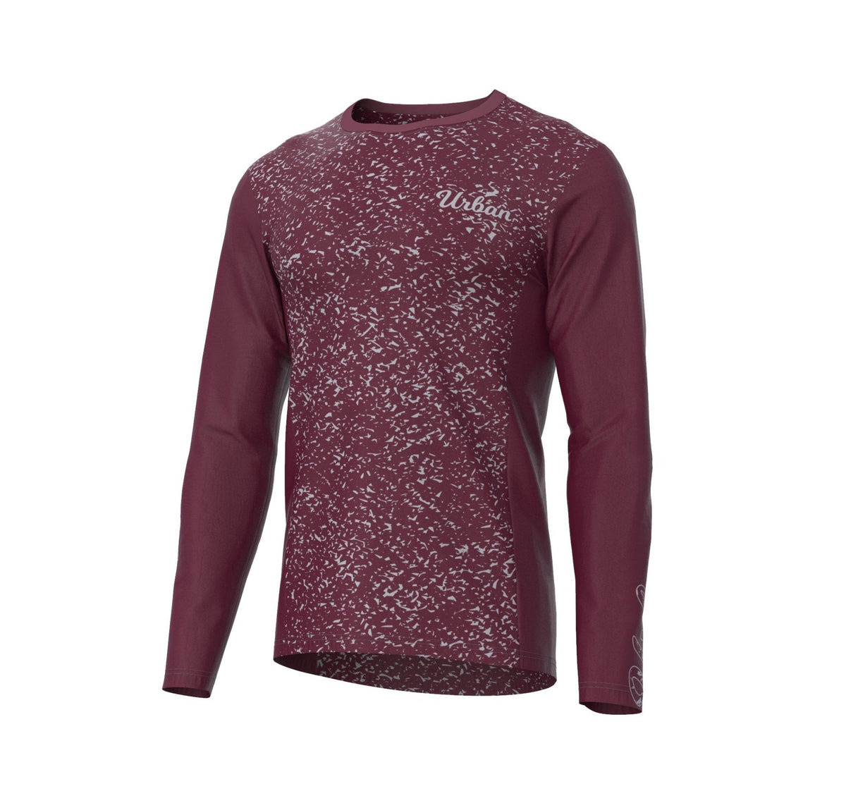 Men's Long Sleeve "Starry Night" MTB Mountain Bike Cycling Jersey