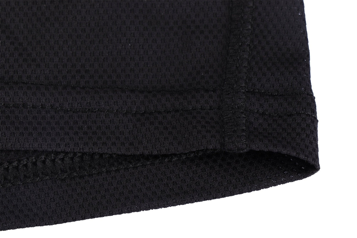 Men's Mesh Base Layer - Black Long Sleeve Cycling Undershirt
