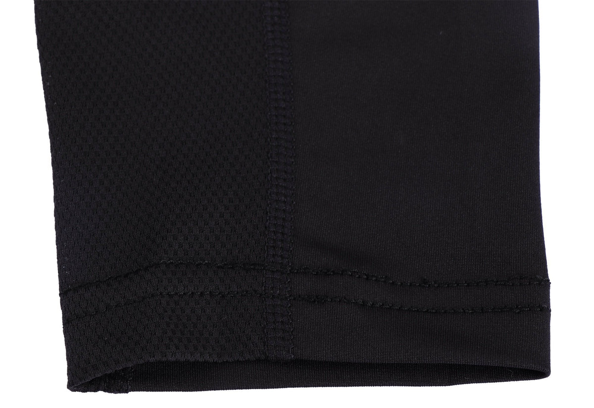 Men's Mesh Base Layer - Black Long Sleeve Cycling Undershirt