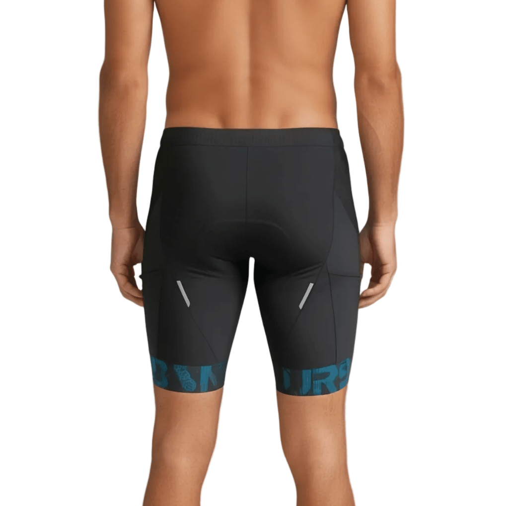 Men’s Pro Padded Cycling Shorts — Performance Fit with Hidden Cargo Pockets