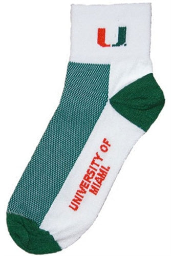 Performance Socks - Miami Hurricanes - Small only