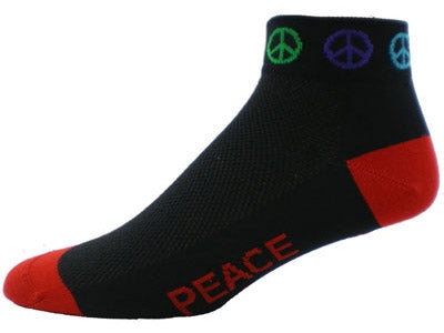 Gizmo Socks - Peace - Black - Small only
