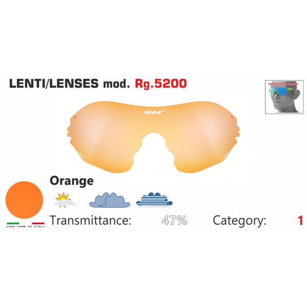 RG 5200 Replacement Lens - Orange