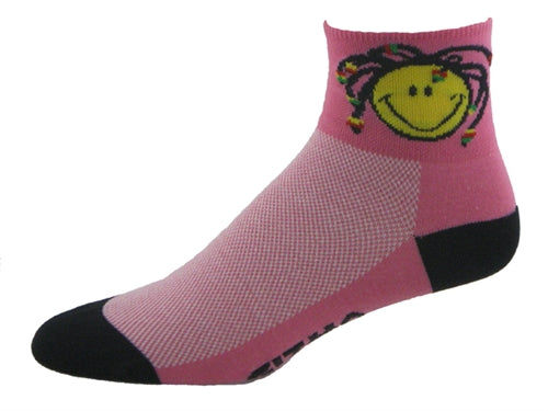 Gizmo Socks - Smile Mon! - Pink - Small only