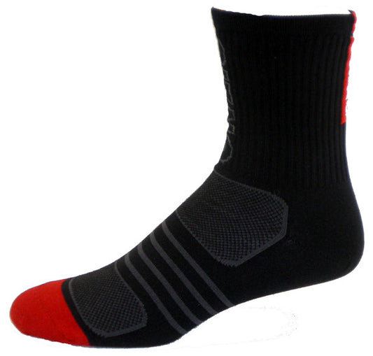 GIZMO Socks - G-Tech 5.0 - Black/Red - Small & Medium