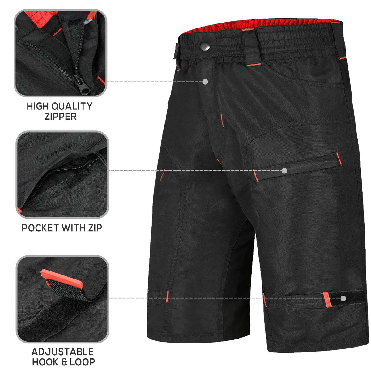 The Single Tracker MTB Cargo Shorts — Mountain Bike Ride-Ready, Quick-Dry & Secure Pocket Design