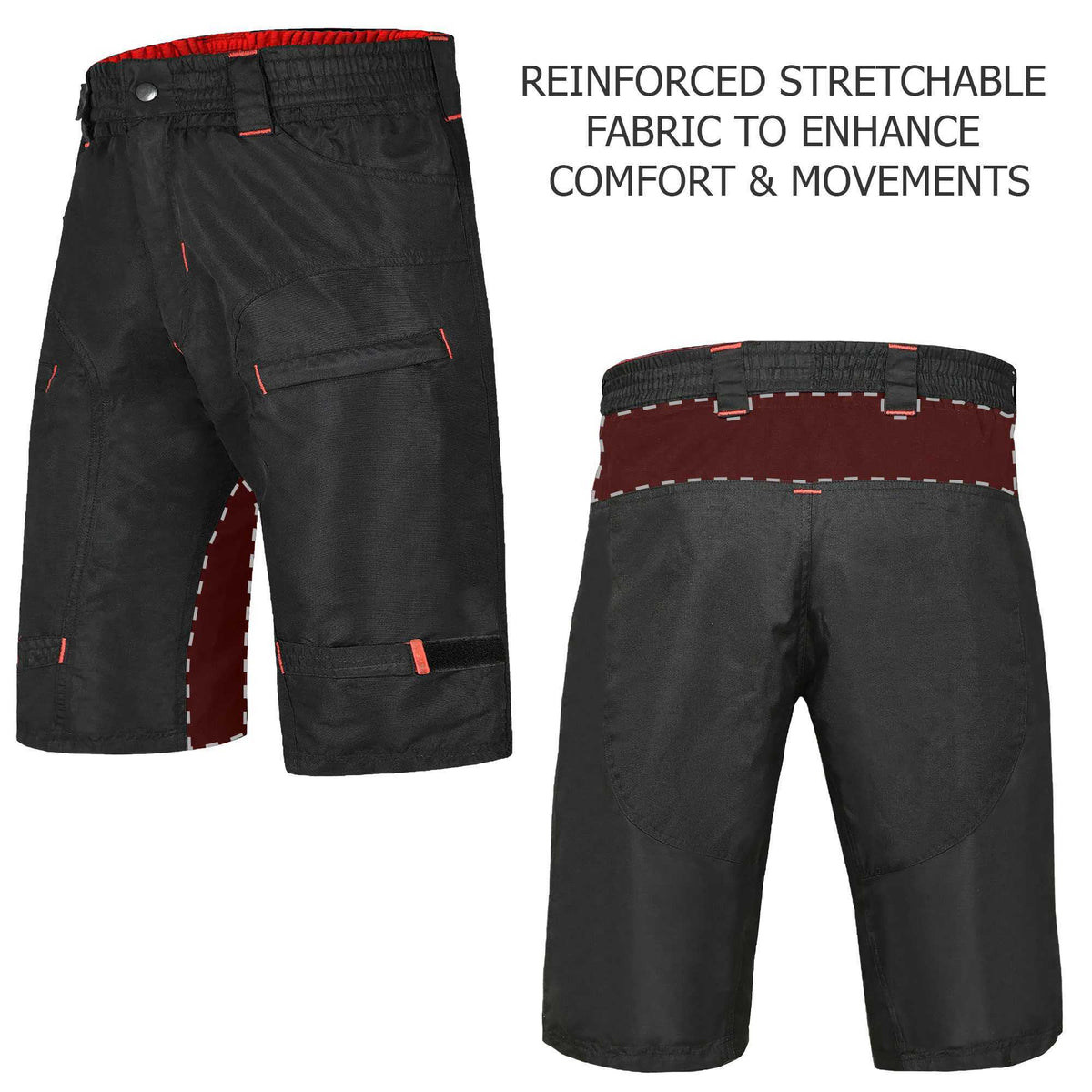 The Single Tracker MTB Cargo Shorts — Mountain Bike Ride-Ready, Quick-Dry & Secure Pocket Design