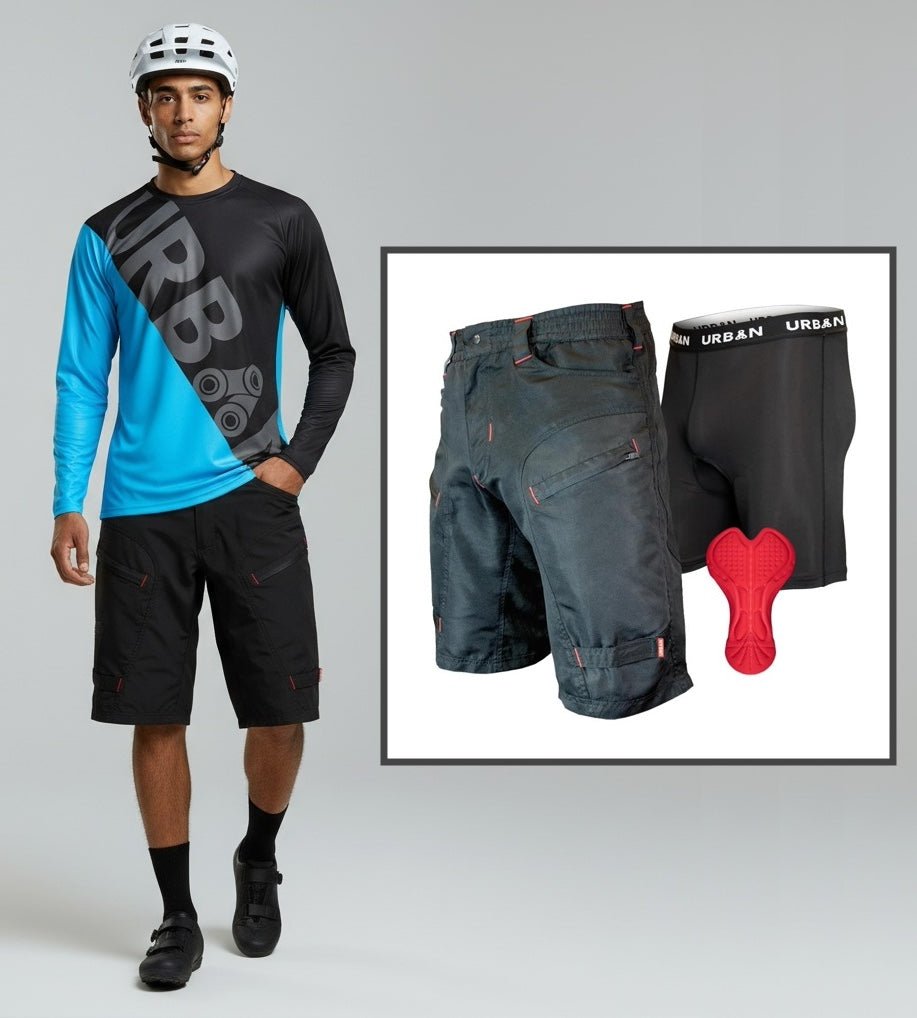 The Single Tracker MTB Cargo Shorts — Mountain Bike Ride-Ready, Quick-Dry & Secure Pocket Design