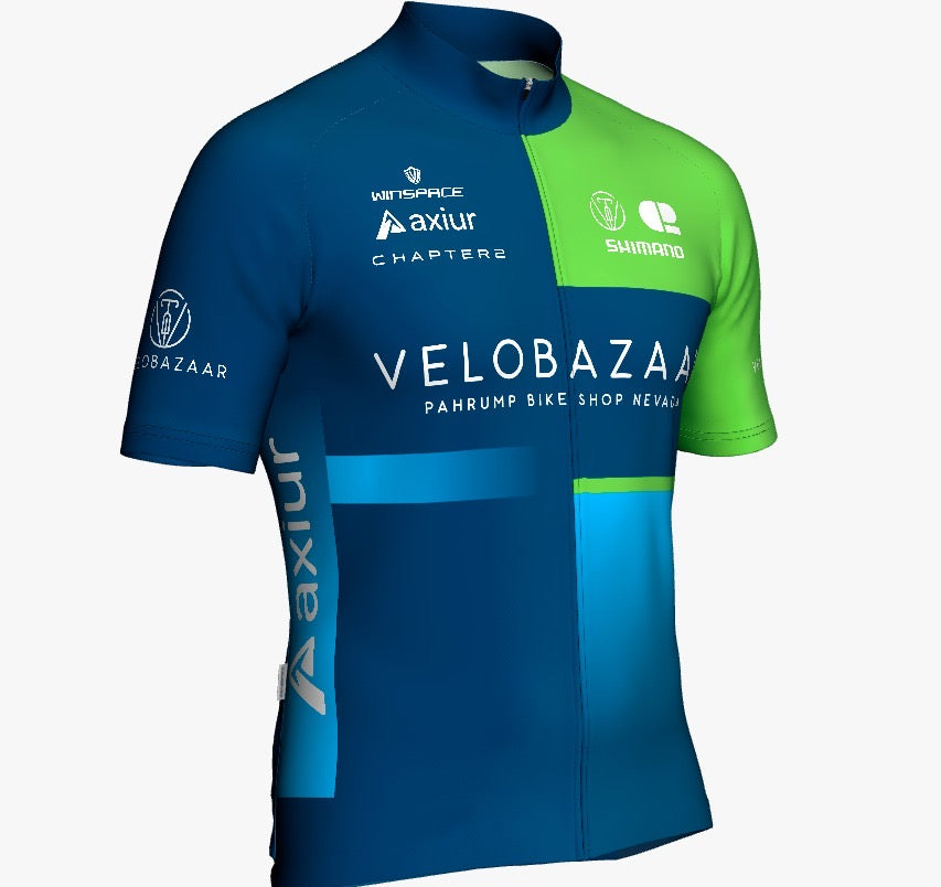 VeloBazaar - Axiur Cycling Club Jersey Drifit 4 pockets
