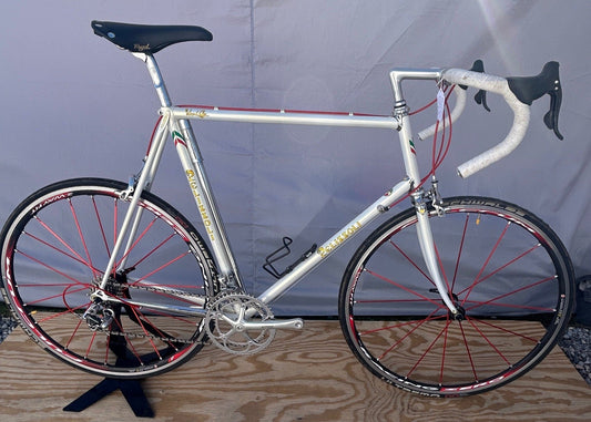 Pelizzoli Italian Vintage Bicycle #21 58 cm Campy Record 10 Fulcrum Silca