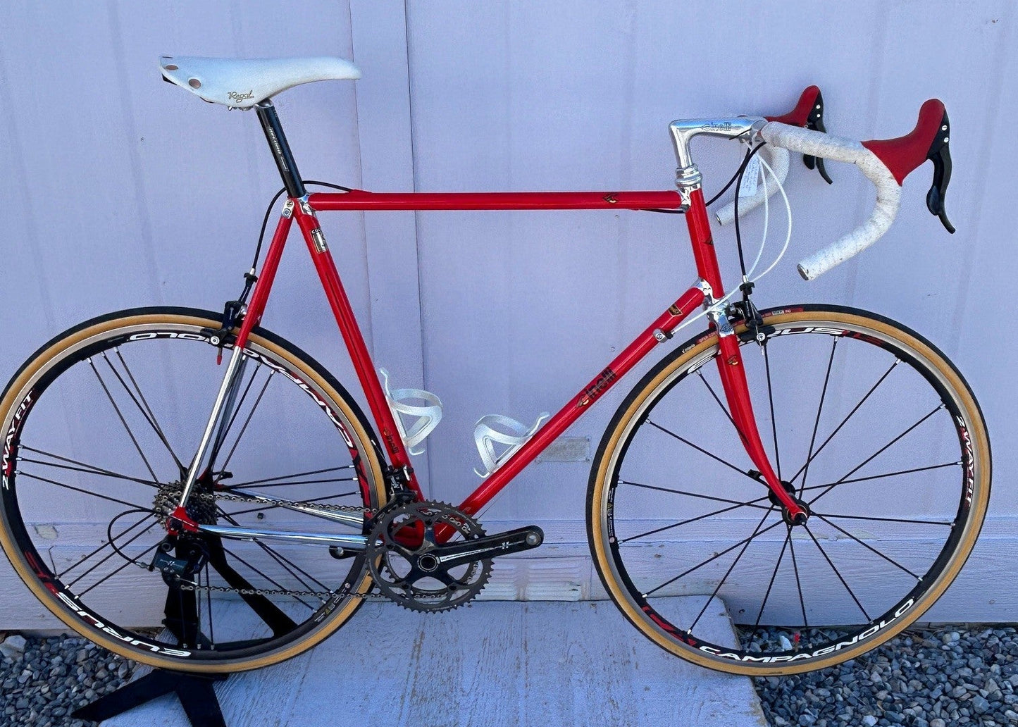 Cinelli Super Corsa Steel Bike #9 Campagnolo 11 Eurus Classic Road Bike