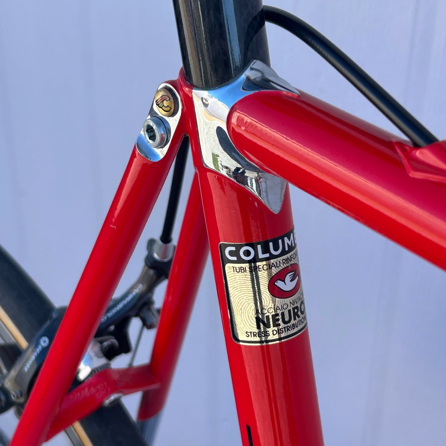 Cinelli Super Corsa Steel Bike #9 Campagnolo 11 Eurus Classic Road Bike
