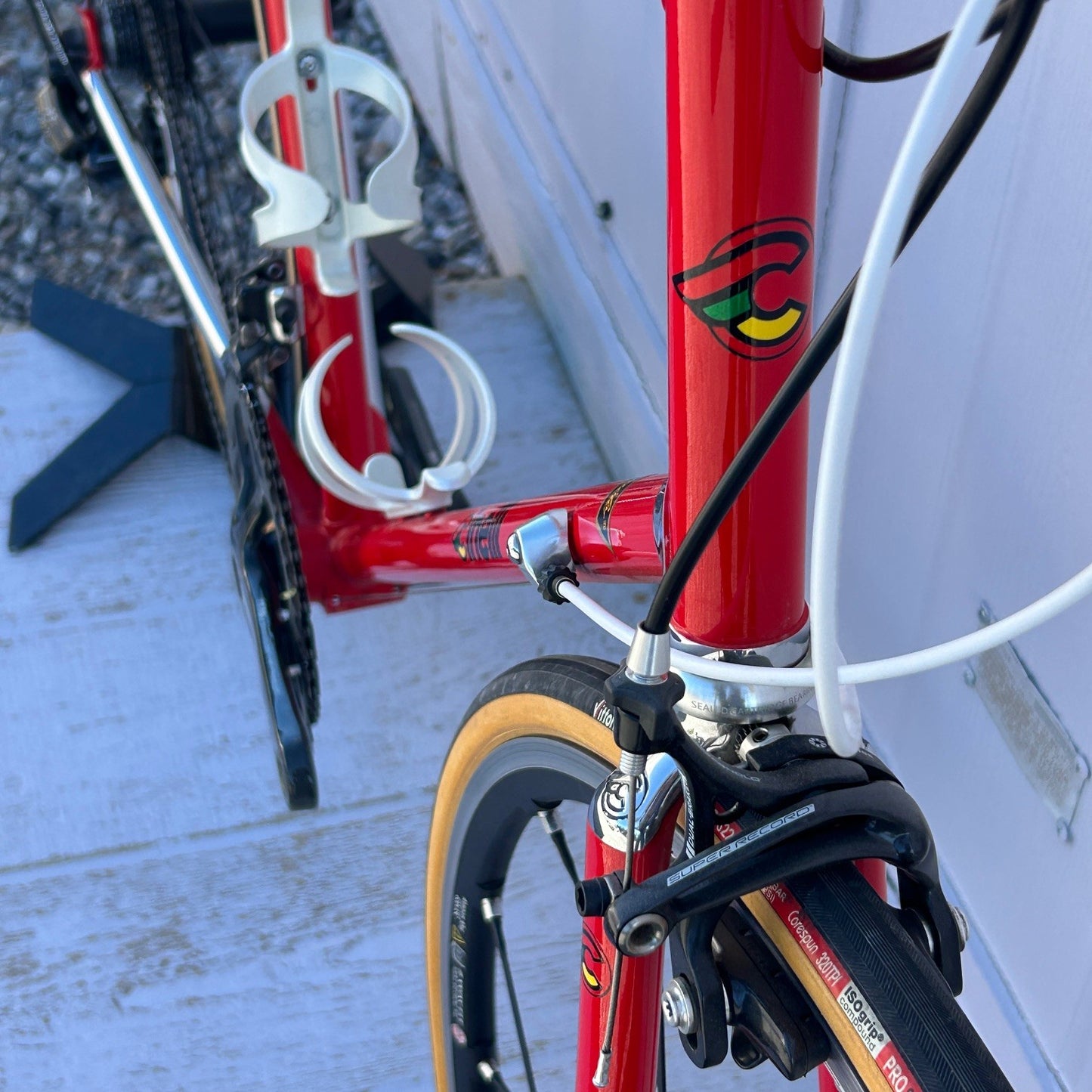 Cinelli Super Corsa Steel Bike #9 Campagnolo 11 Eurus Classic Road Bike