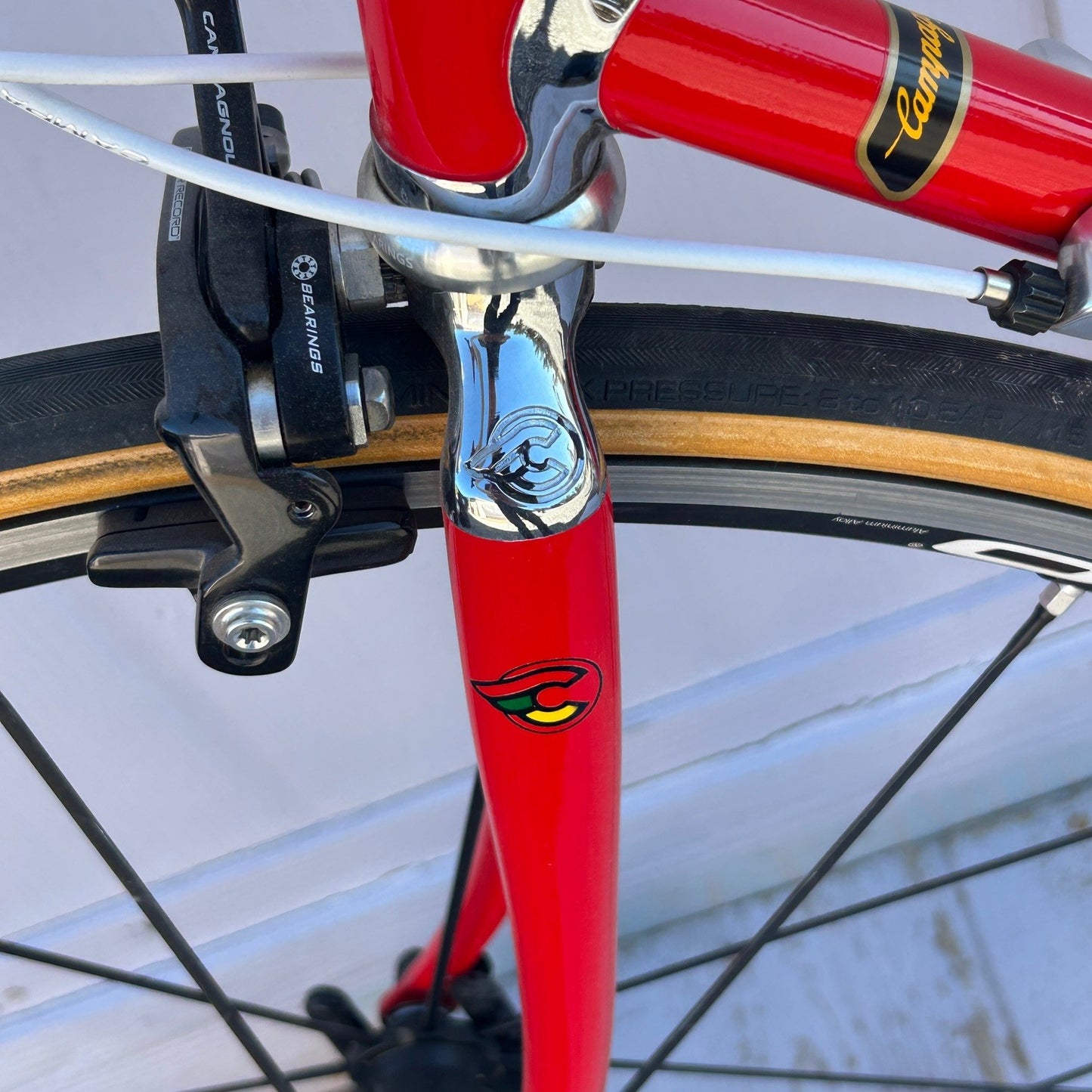 Cinelli Super Corsa Steel Bike #9 Campagnolo 11 Eurus Classic Road Bike