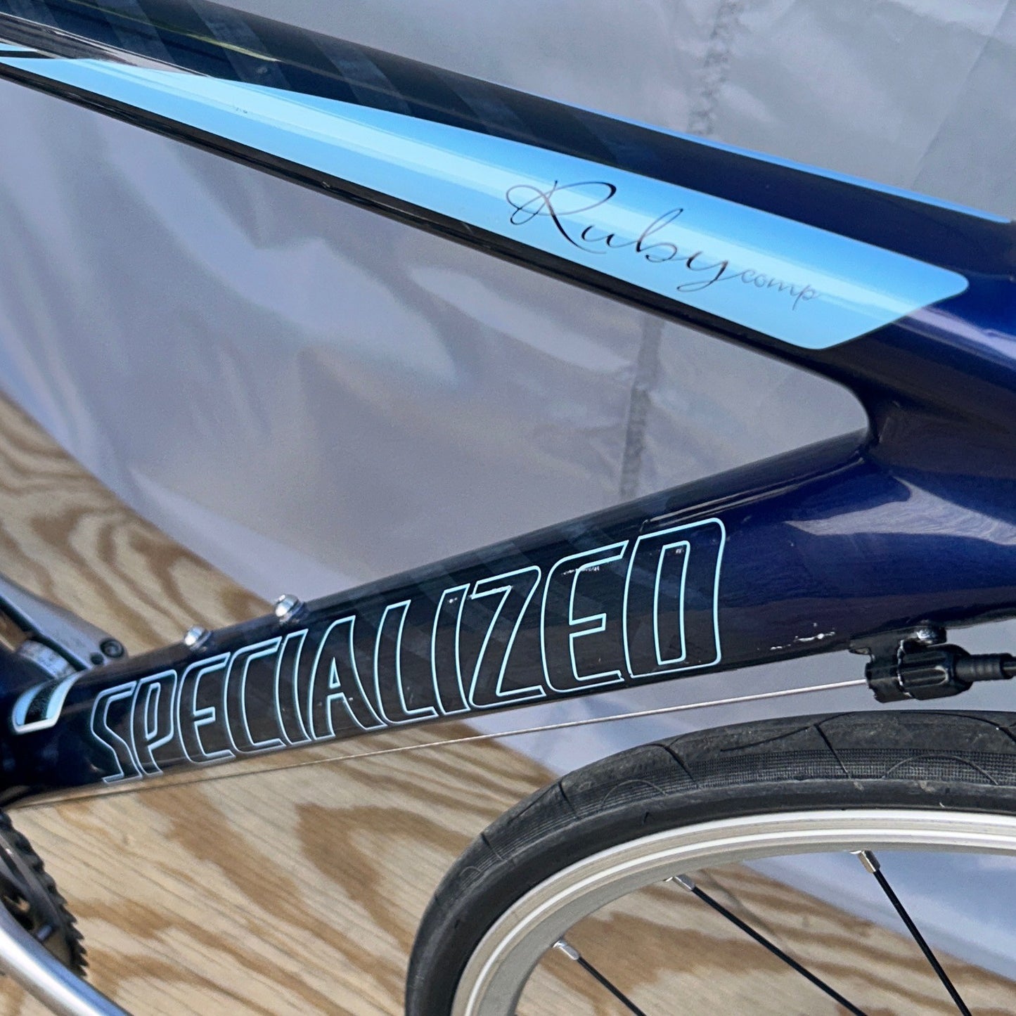 2009 Specialized Ruby Comp Triple 51 cm Carbon Road Bike