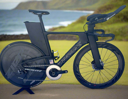 S-Works Shiv Disc Custom Built Triathlon / TT Bike Size Medium Black Zipp Wheels