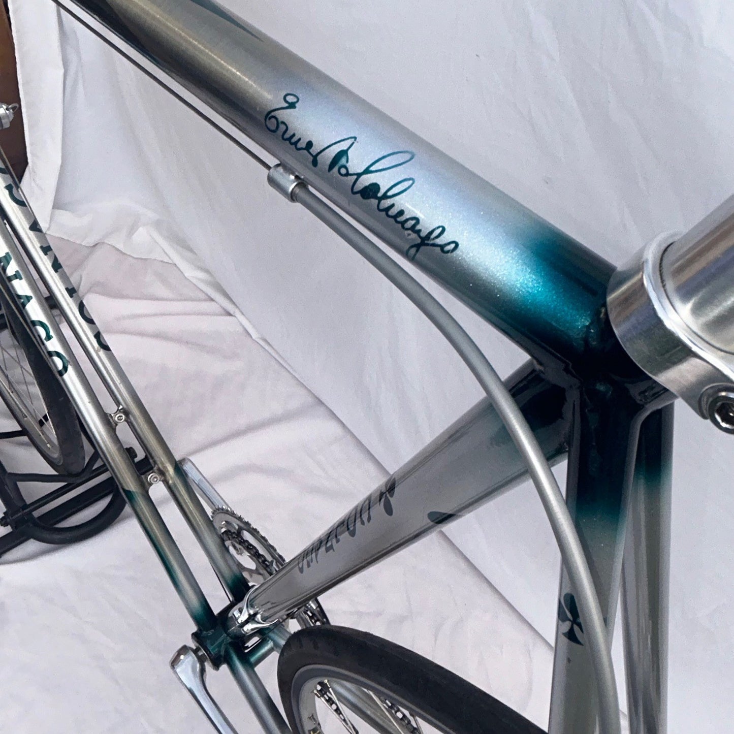 Colnago Titanio Bi Titan Vintage Road Bike Shimano Dura-ace #7