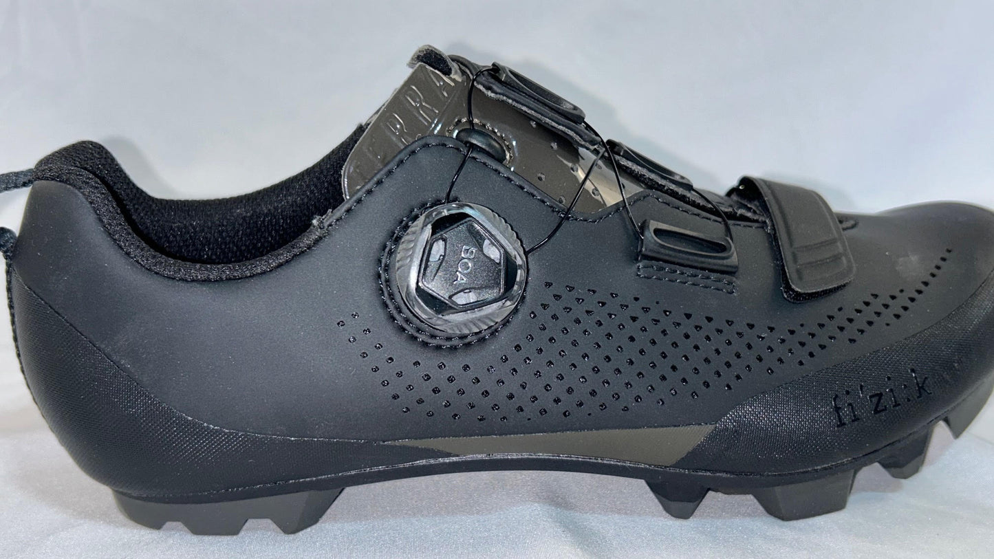 Fizik Terra X5 Mountain Bike Shoes Black Black Gravel All Terrain SHIP FREE