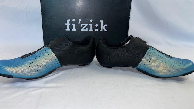 Fi'zi:k Tempo Decos Carbon Road Bike Shoe Men's Iridescent Black Blue Fizik