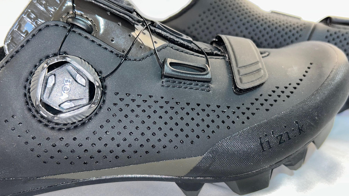 Fizik Terra X5 Mountain Bike Shoes Black Black Gravel All Terrain SHIP FREE