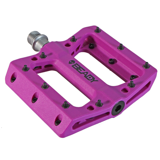 Beady Phaser Composite Platform Pedals, Purple