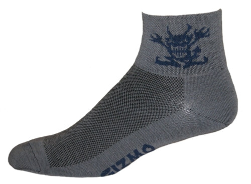 GIZMO Wooly-G Socks - Devil - Granite - Small & Medium