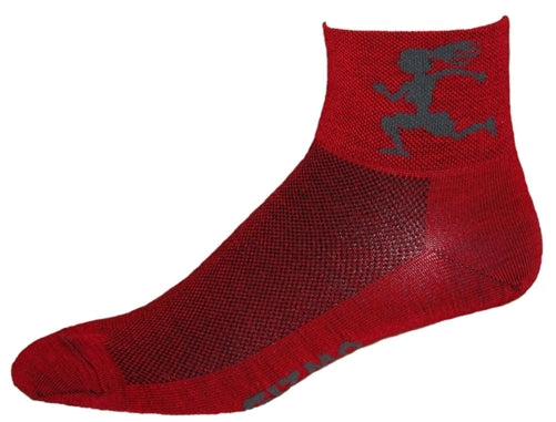 GIZMO Wooly-G Socks - Gizmo Girl - Red - Small Only