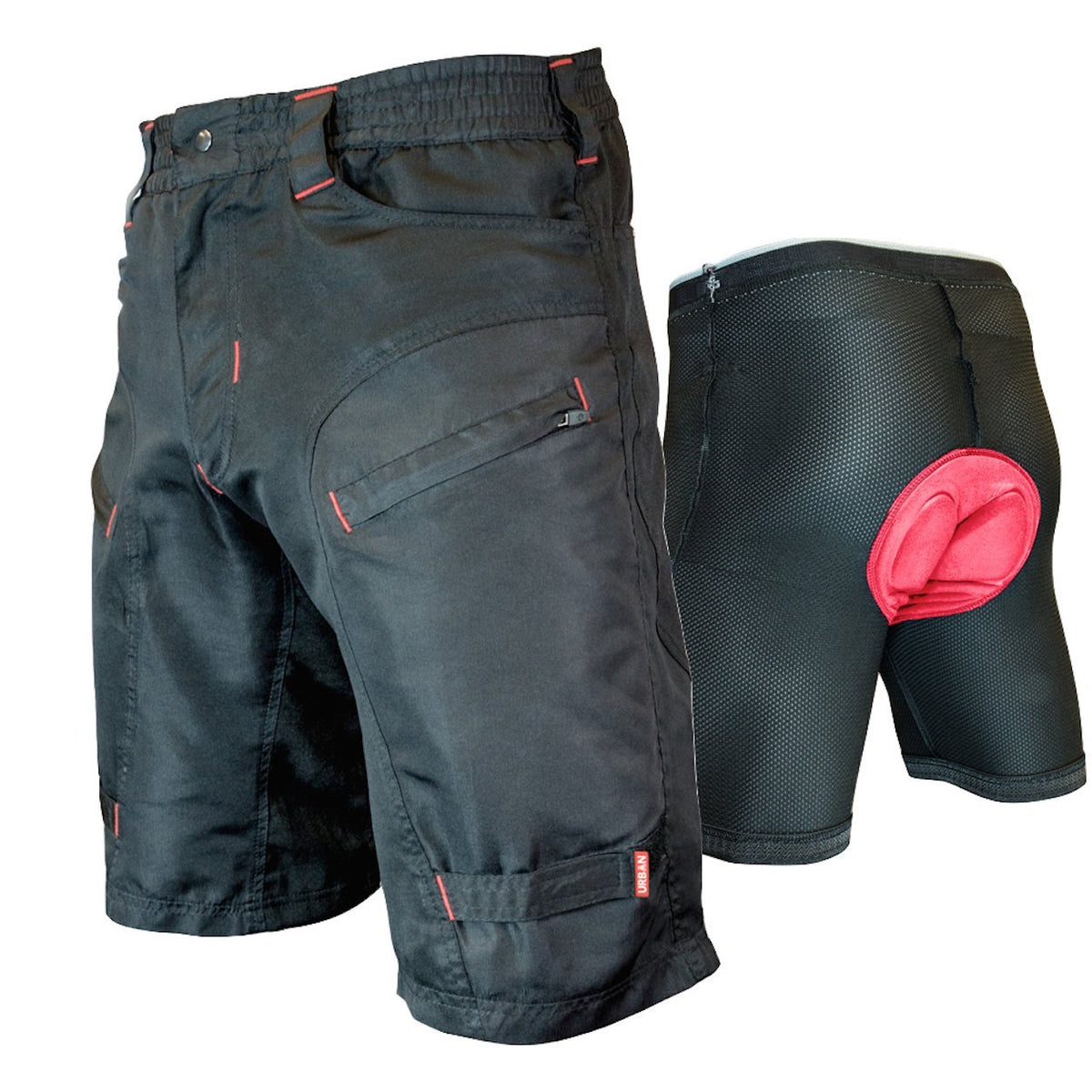 Youth Single Tracker MTB Shorts — Trail-Ready Bike Shorts with Padding