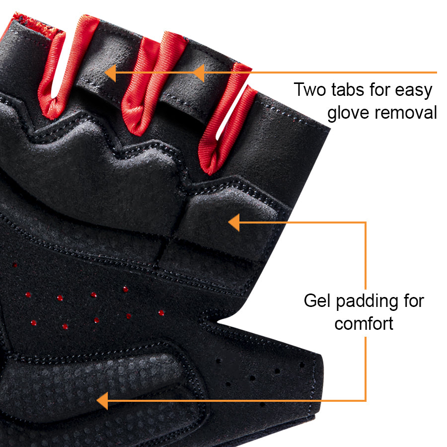 Zol Sprinter Cycling Gloves with Gel pads - Zol Cycling