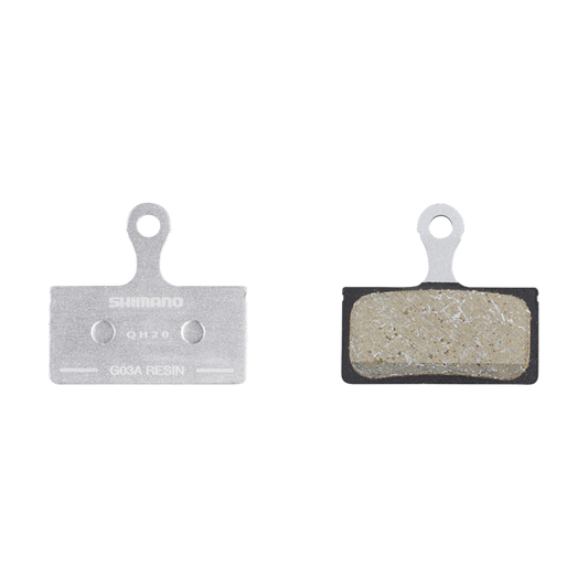 SHIMANO G05A-RX RESIN PAD W/O FIN, W/SPRING, W/SPLIT PIN, 1 PAIR