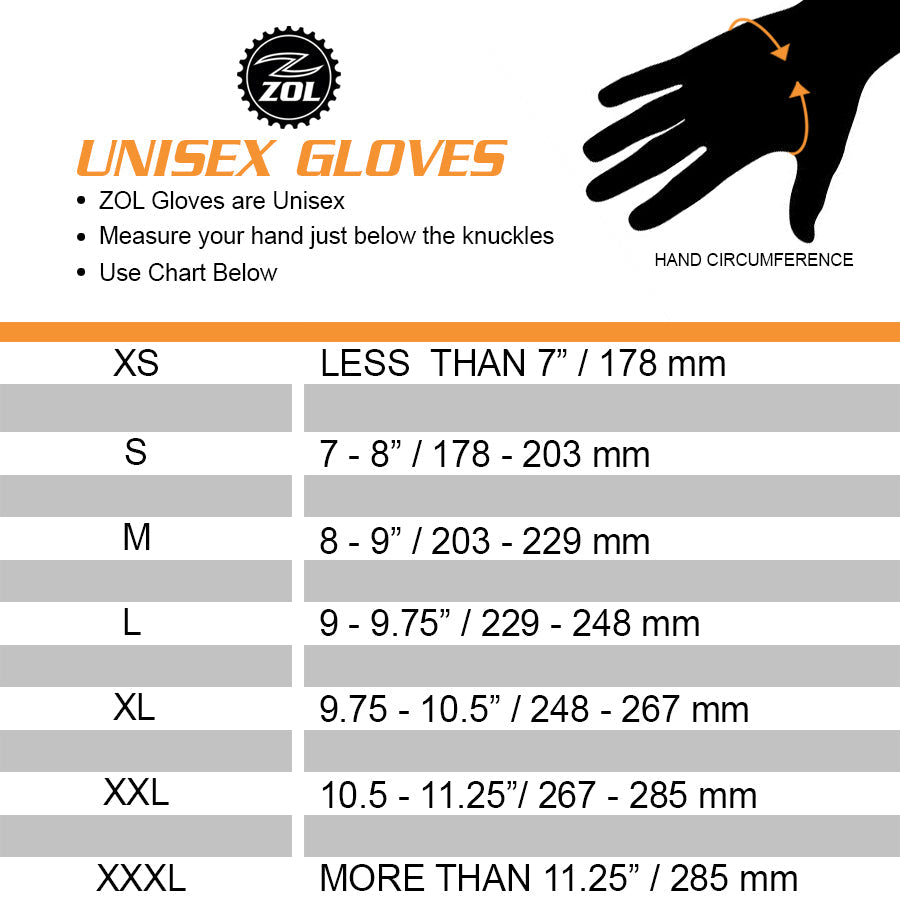 Zol Full Finger Epic Cycling Gloves - Zol Cycling