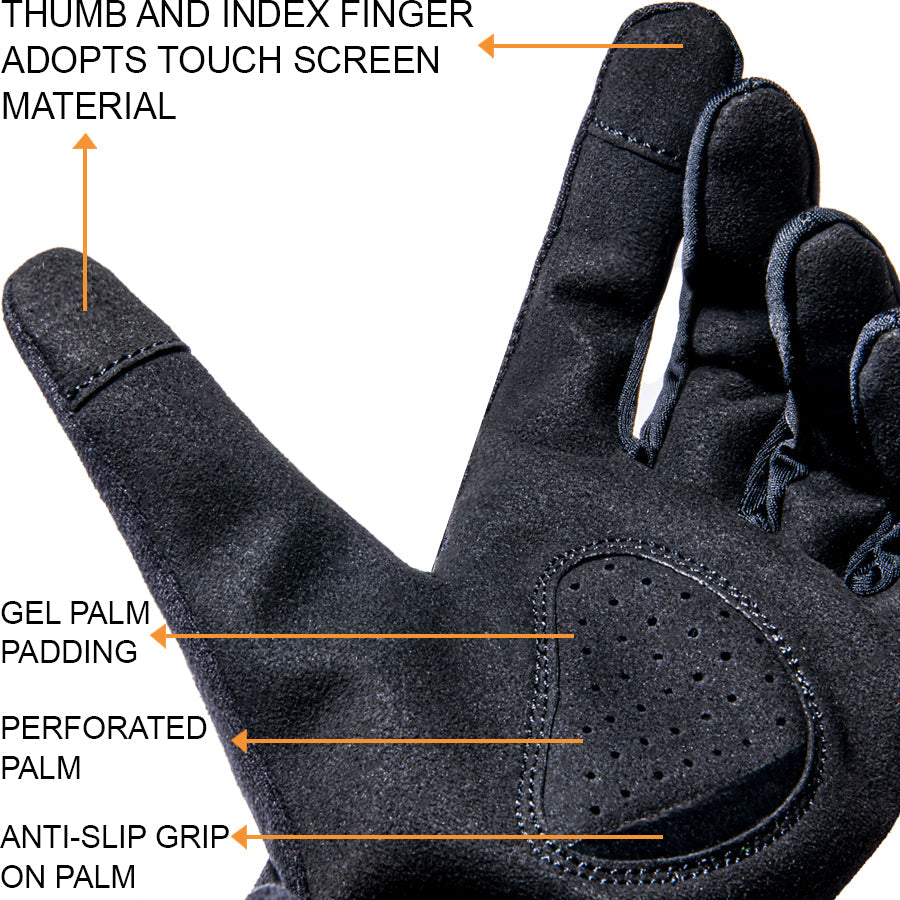 Zol Full Finger Epic Cycling Gloves - Zol Cycling